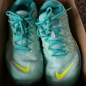 Nike training lunar cross element lunarlon women’s size 11 teal